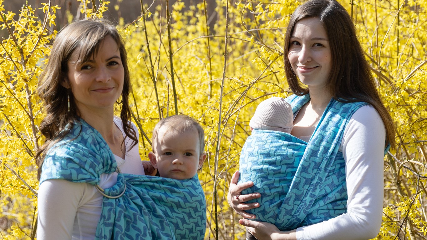 Twist Kiwa - šátek na nošení dětí