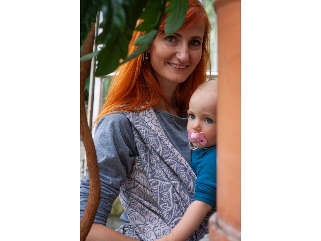 Bird Garden Bretagne - babywearing wrap