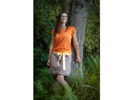 Women´s skirt - Rhododendrons Twilight