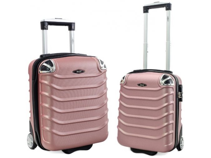Kabinový cestovní Kufr BALI 40x30x20 - Rose Gold