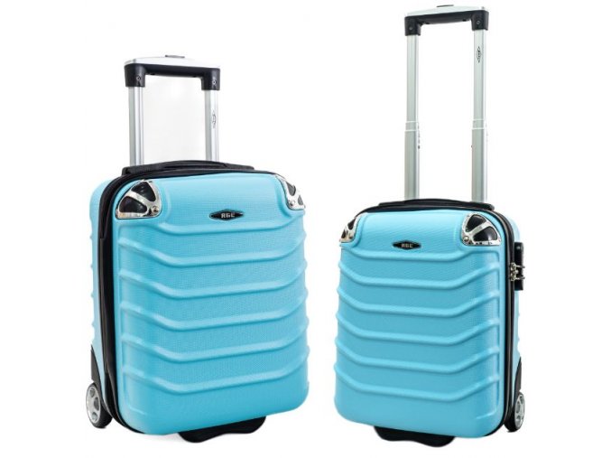 Kabinový cestovní Kufr BALI 40x30x20 - Azurový