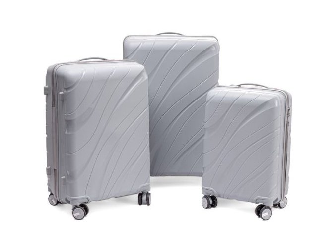 Cestovní Kufr DIUNA - Šedý