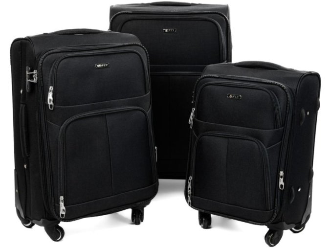 Sada cestovních kufrů PORTOFINO - Černý