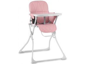 Jídelní židlička LUCA růžová