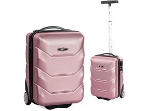Kabinový cestovní Kufr TIMONI 40x25x20 - Rose Gold