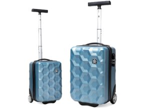 Kabinový cestovní Kufr BUENO 40x25x20 - Modrý