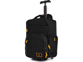 Cestovní taška kufr ADVENTURE PRO 40x25x20 příruční zavazadlo - Černá