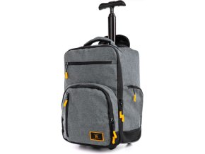 Cestovní taška kufr ADVENTURE PRO 40x30x20 příruční zavazadlo - Šedá
