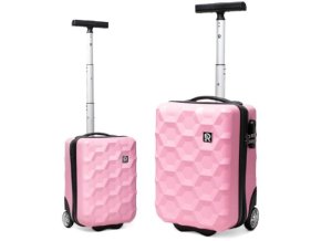 Kabinový cestovní Kufr BUENO 40x25x20 - Růžový