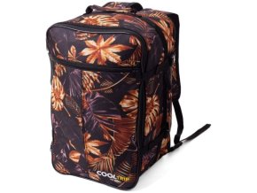 Cestovní batoh 40x25x20 příruční zavazadlo - LEAVES, vzor 02