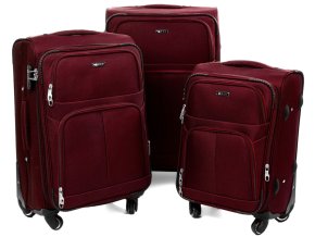 Sada cestovních kufrů PORTOFINO - Bordó