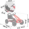 Šlapací motokára ROVER s nafukovacími koly