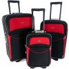 Cestovní Kufr COMO - Černý-Červený