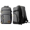 Cestovní batoh ADVENTURE 40x25x20 příruční zavazadlo - Šedý