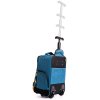 Cestovní taška kufr ADVENTURE PRO 40x25x20 příruční zavazadlo - Šedá