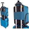 Cestovní taška kufr ADVENTURE PRO 40x25x20 příruční zavazadlo - Šedá