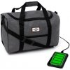 Cestovní taška SMART 40x30x20 příruční zavazadlo - Šedá-Černá