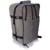 Cestovní batoh 40x30x20 příruční zavazadlo - Černý-Modrý, vzor 02
