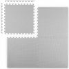 Pěnové puzzle koberec 4 ks 120x120x1,1 cm Šedé