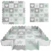 Pěnové puzzle koberec 16 ks 150x150x1,4 cm, vzor 01