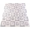 Pěnové puzzle koberec 36 ks 180x180x1,2 cm Vlak