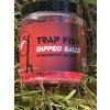 TRAP FISH Obalované koule DIPPED BALLS - STRAWBERRY EXTREM
