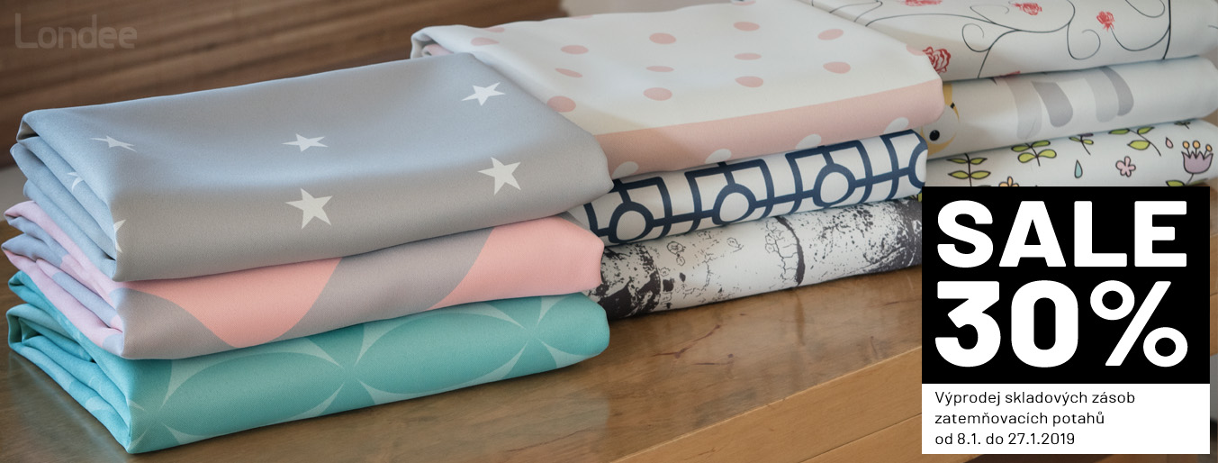 Výprodej skladových zásob kolekce 2018