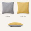Dekorační polštářek LONDEE PILLY - šedá - žlutá