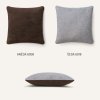 Dekorační polštářek LONDEE PILLY - hnědá - šedá