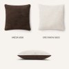 Dekorační polštářek LONDEE PILLY - hnědá - smetanová