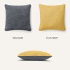 Dekorační polštářek LONDEE PILLY - šedá - žlutá