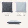 Dekorační polštářek LONDEE PILLY - šedá - modrá