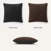 Dekorační polštářek LONDEE PILLY - černá - hnědá