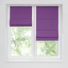 Londee - RIRRO - Zatemňovací římská roleta na okno - fialová - blackout