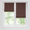 Londee - RIRRO - Zatemňovací římská roleta na okno-hnědá - blackout