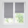 Londee - RIRRO - Zatemňovací římská roleta na okno - světle šedá - blackout