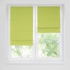 Londee - RIRRO - Zatemňovací římská roleta na okno - světle zelená-hrášková - blackout