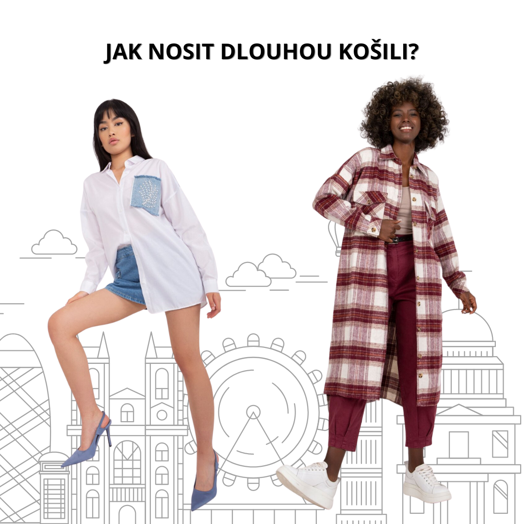 Jak nosit dlouhou košili?