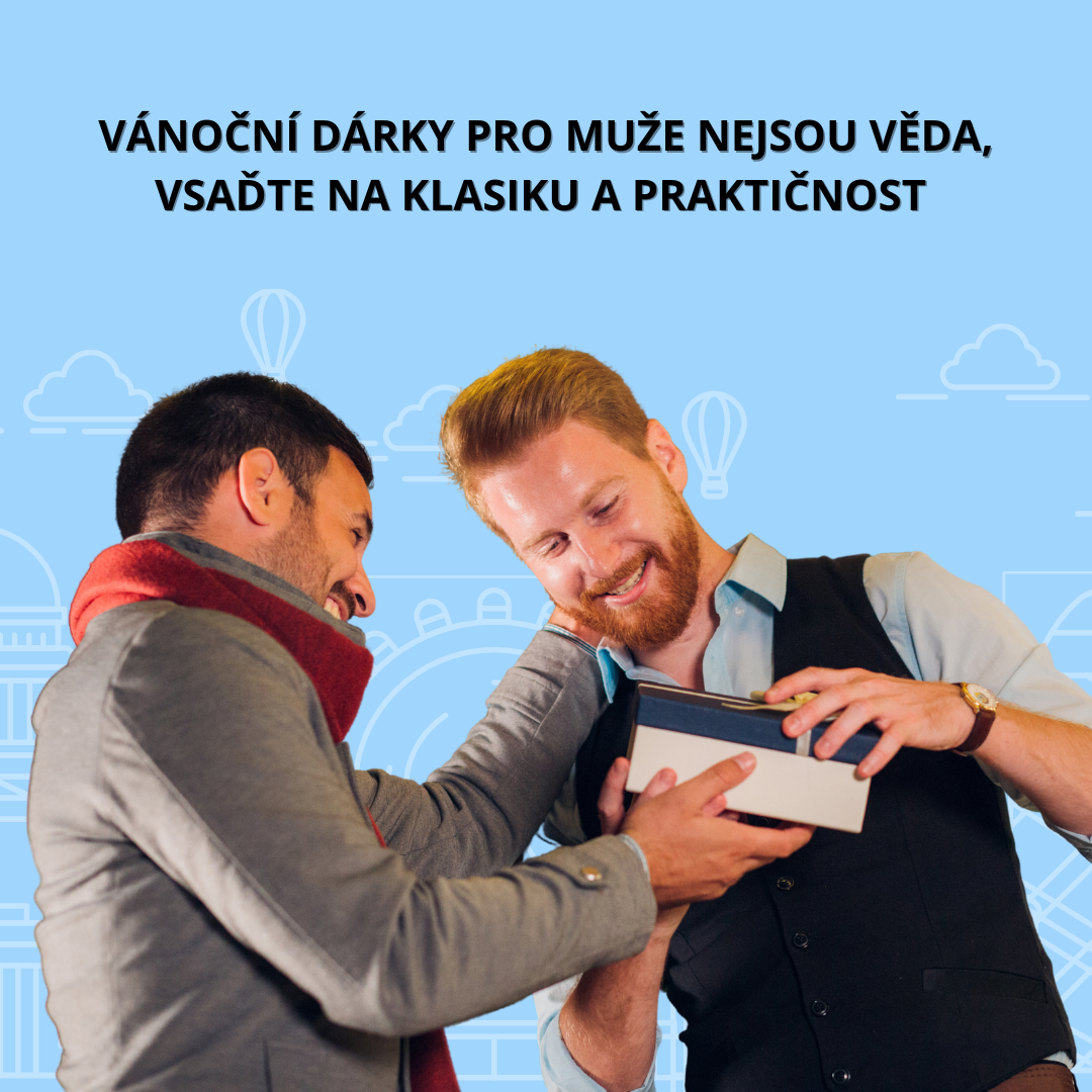 Vánoční dárky pro muže nejsou věda, vsaďte na klasiku a praktičnost