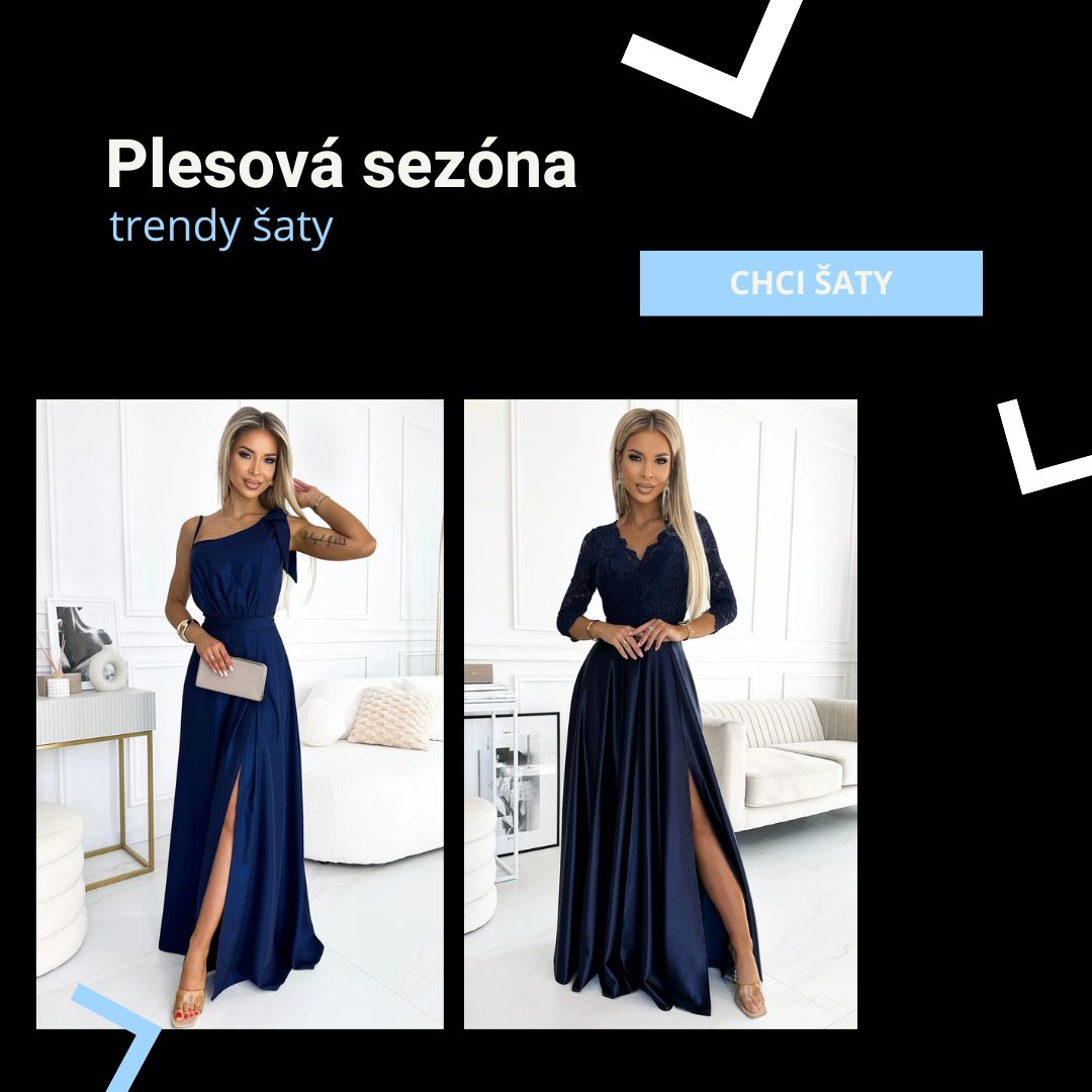 Plesové šaty 2025