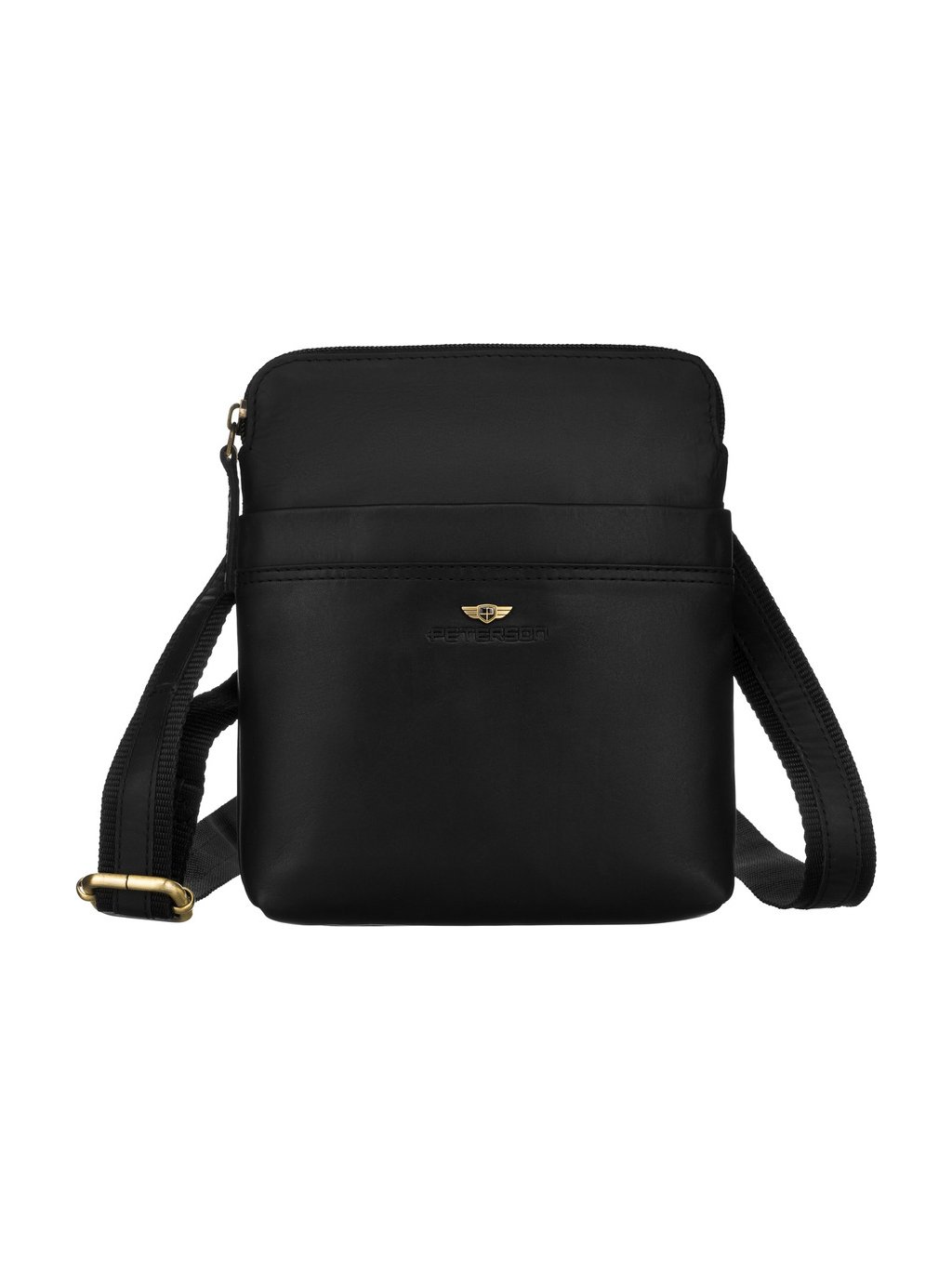 Peterson Černá pánská vintage taška přes rameno