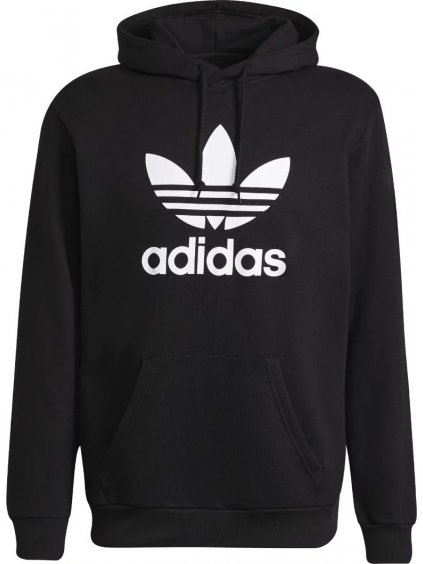 ČERNÁ PÁNSKÁ MIKINA ADIDAS ADICOLOR CLASSICS TREFOIL HOODIE