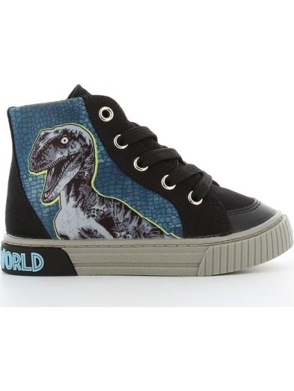 Černo-modré chlapecké sneakers Jurassic World (Velikost 28)