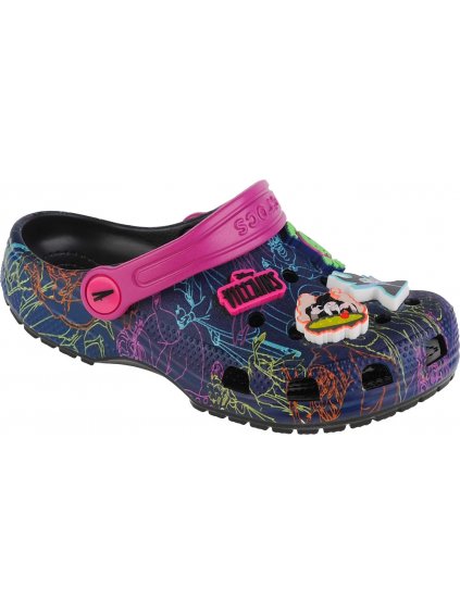 ČERNÉ DĚTSKÉ NAZOUVÁKY CROCS DISNEY VILLAINS CLASSIC KIDS CLOG