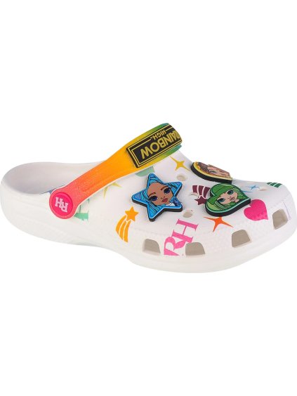 Dívčí nazouváky Crocs Classic Rainbow High Kids Clog