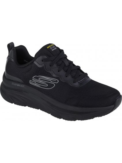 ČERNÉ PÁNSKÉ TENISKY SKECHERS D'LUX WALKER - SCRAMBLER