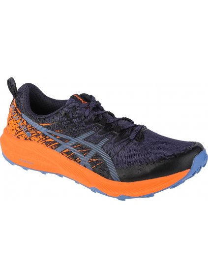 FIALOVO-ORANŽOVÉ SPORTOVNÍ TENISKY ASICS FUJI LITE 2