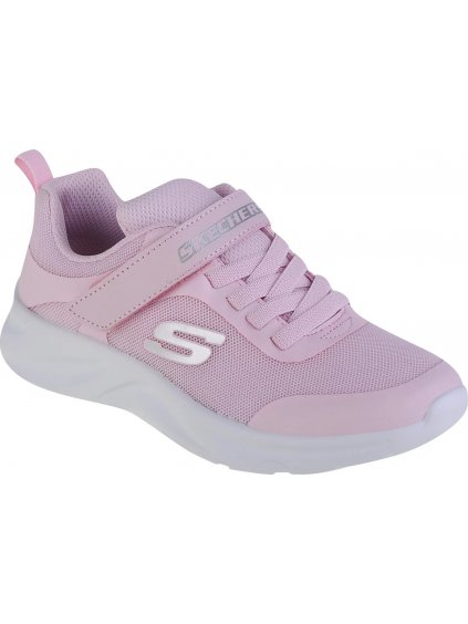 SVĚTLE RŮŽOVÉ DÍVČÍ TENISKY SKECHERS DYNAMATIC