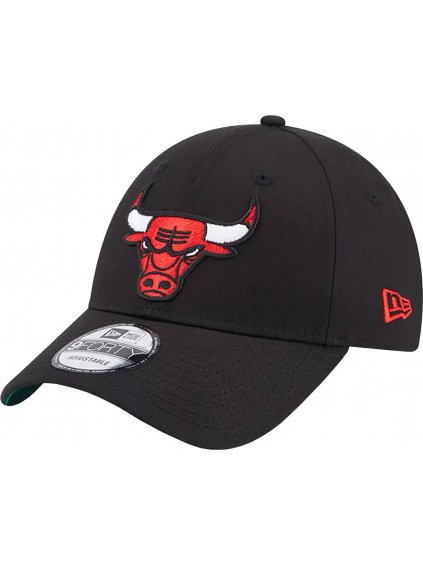 ČERNÁ KŠILTOVKA NEW ERA TEAM SIDE PATCH 9FORTY CHICAGO BULLS CAP