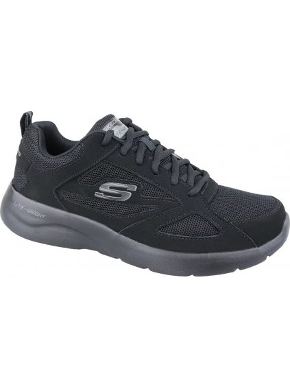 ČERNÉ PÁNSKÉ TENISKY SKECHERS DYNAMIGHT 2.0 58363-BBK